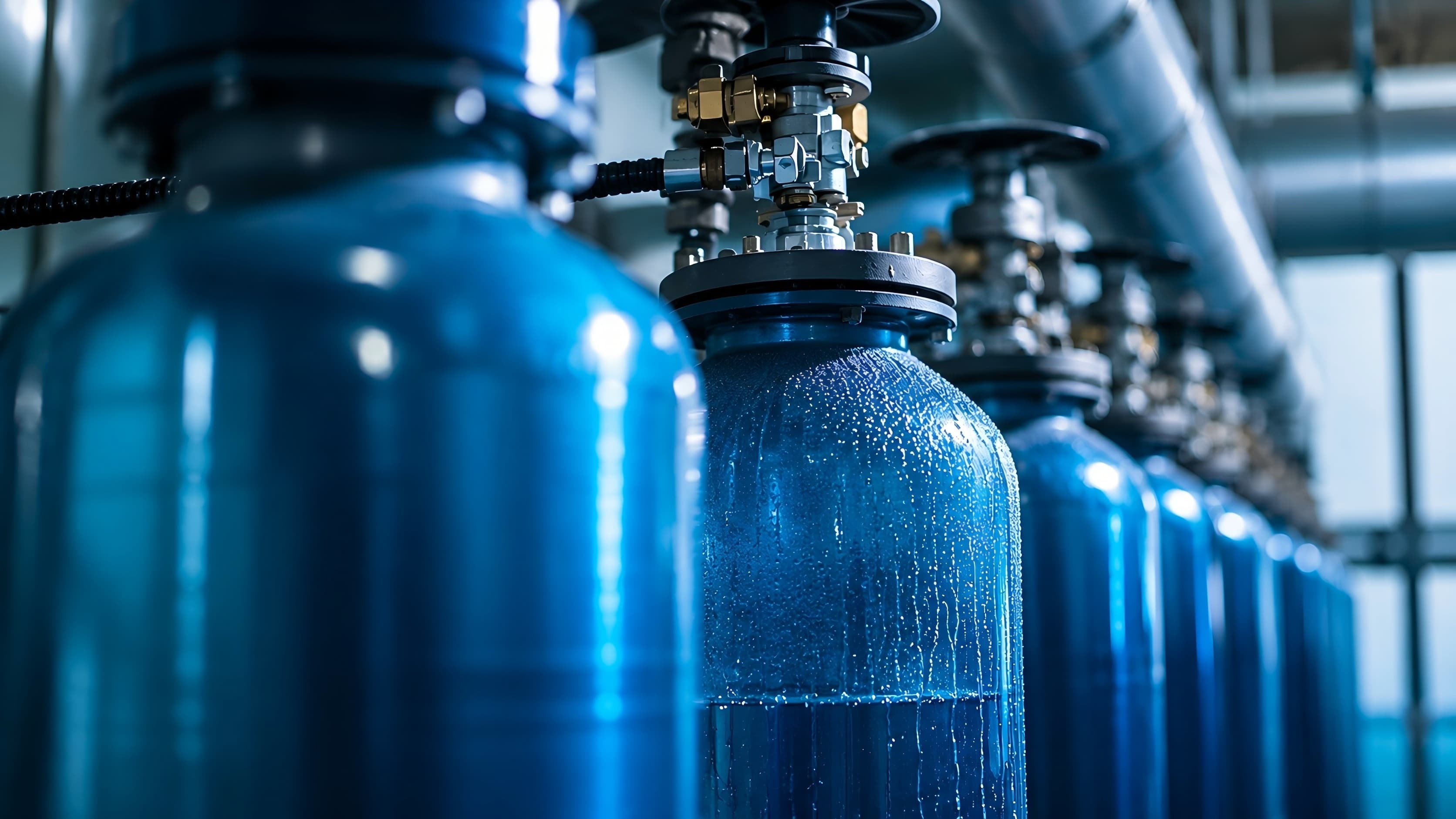 Specialty gas cylinder fill station